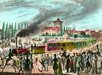 Railway between Paris and Versailles