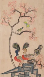 Bird and Flower Painting