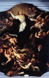 Immaculate Conception with St Philip Neri