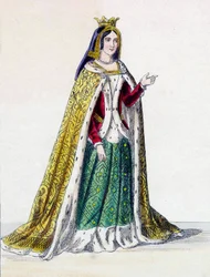 Portrait of Isabella I of Castile, known as the Catholic (1451-1504), Queen of Castile