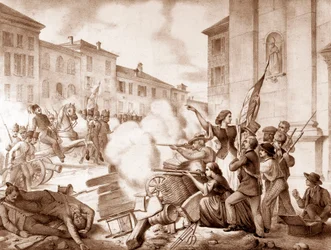 Italian Unification (Risorgimento 1848-1870): Episode of the Ten Days of Brescia, March 23 to April 1