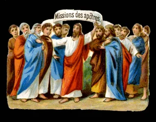 Jesus entrusts their missions to the apostles