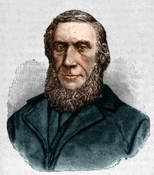 John Tyndall (1820-1893). Irish physicist