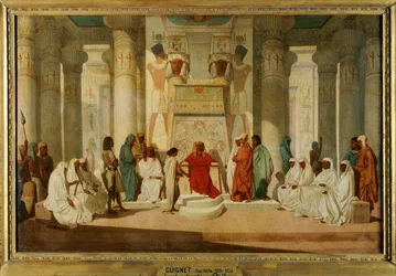 Joseph Interprets the Dreams of Pharaoh