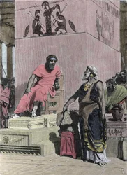 King Tarquin the Elder, of Etruscan origin