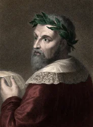 Ludovico Ariosto (1474-1533) (engraving)
