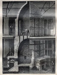 La fabrication des vases a la manufacture de Sevres - Engraving in 