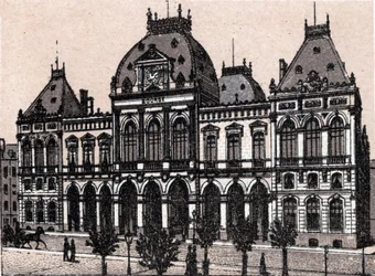 Le Havre, the stock exchange in 