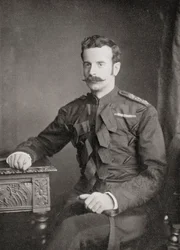 Lieutenant-General Douglas Mackinnon Baillie Hamilton Cochrane, 12th Earl of Dundonald, from the Book South Africa and the Transvaal War by Louis Creswicke