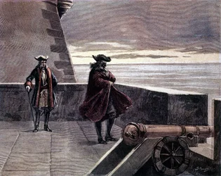 Man with Iron Mask in his tower