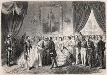 Marriage of Marechal Francois Achille Bazaine