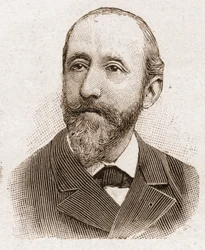 Portrait of Jules Claretie, French Novelist, Playwright and Critic