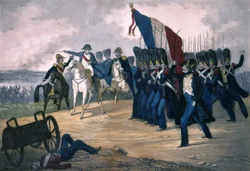 Napoleon I in Waterloo on June 18, 1815