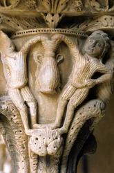 Norman Art in Monreale: capitals of the Cloitre des Benedictins