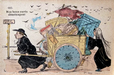 Nun and Parish Exiled to Rome due to 1905 Law Separating Church and State