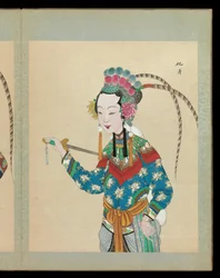 One Hundred Portraits of Peking Opera Characters, Late 19th-Early 20th Century