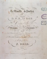 Opening of the Opera La Muette de Portici by D. F. Auber