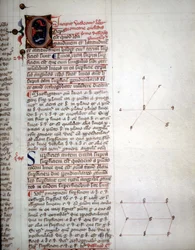 Page of a manuscript of 