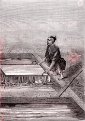 Paper Pulp Becomes Liquid, Paper Manufacturing in China (3rd Century BC)