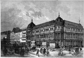 Paris 1872: New shops, 