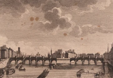 Paris, Pont Neuf and the Ile de la Cité on the Seine