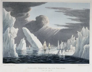 Passage through the Icebergs, June 16