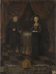 Philip I, Landgrave of Hesse (1504-1567) and Christine of Saxony (1505-1549), Landgravine of Hesse