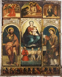 Polyptych of Our Lady of the Snow and Child