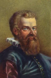 Portrait of Andre Vesale, anatomist