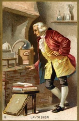 Portrait of Antoine Laurent de Lavoisier (1743 - 1794), French Chemist