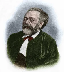 Portrait of Berthold Auerbach (1812-1882), German writer.