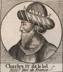 Portrait of Charles IV the Bel