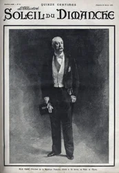 Portrait of Felix Faure, President of the French Republic published during his death on 16 February at the Palais de l