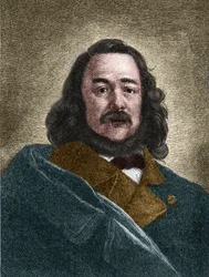 Portrait of Ferdinand Freiligrath, German writer