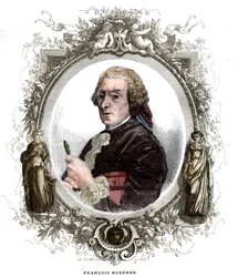 Portrait of Francois Boucher (1703-1770), French painter
