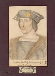 Portrait of Francois I de La Rochefoucauld