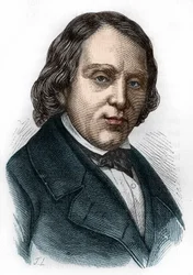 Portrait of François Vincent Raspail (1794-1878), French biologist, chemist and politician