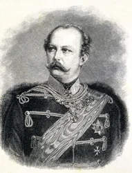Portrait of Frederic Charles of Prussia (1828-1885), nephew of William I
