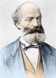 Portrait of Friedrich August Kekulé von Stradonitz German chemist