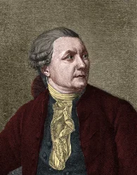 Portrait of Friedrich Gottlieb Klopstock (1724-1803) German poet