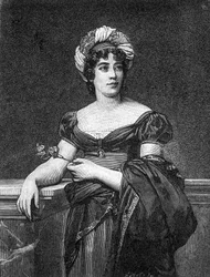 Portrait of Germaine Necker, Baroness of Staël-Holstein, Known as Madame de Staël