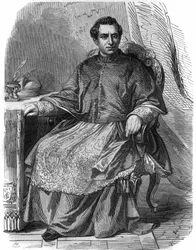 Portrait of Giacomo Antonelli (1808-1878), Italian Cardinal and Secretary of State of the Pontifical Government