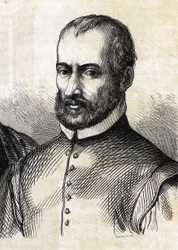 Portrait of Giovanni Pierluigi da Palestrina (1525-1594), Italian composer.