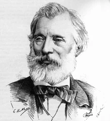 Portrait of Gustave Bertinot (1822-1888) engraver of history and member of the Institute.