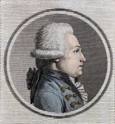 Portrait of Jean-Xavier Office of Pusy (1750-1806), military engineer and French politician.