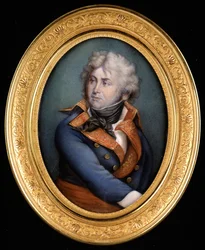 Portrait of Jean Baptiste Kléber (1753 - 1800). 19th century painting