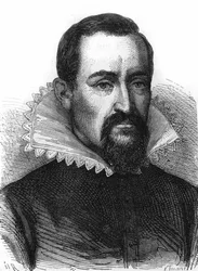 Portrait of Johannes Kepler (Keppler), astronomer (1571-1630)