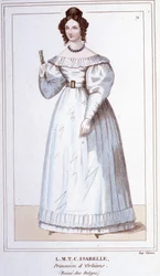 Portrait of Louise Marie Therese Charlotte Isabelle d