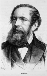 Portrait of Lajos Kossuth (1802-1894), Hungarian politician
