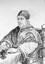Portrait of Leo X (John of Medici) (1475 - 1521), 215th Pope (1513 - 1521)